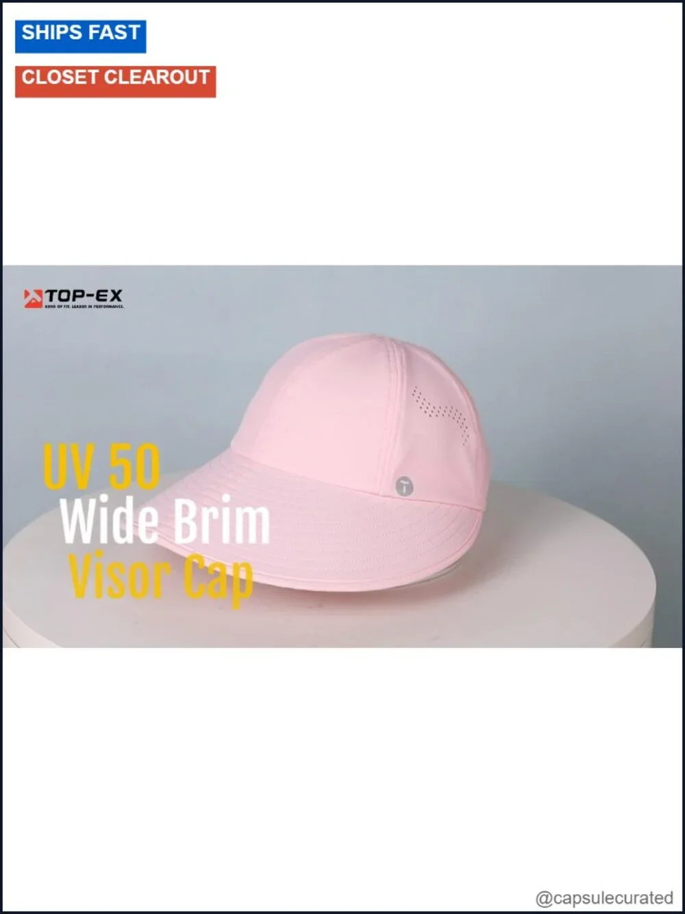 Women's Cooling Wide Brim Ponytail Sun Hat with UV Protection Packable